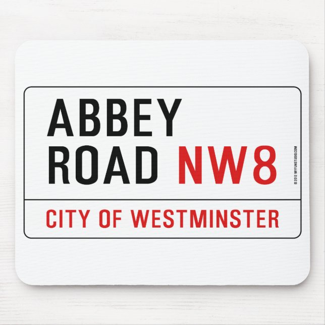Abtei-Straße Mousepad (Vorne)