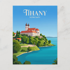 Abtei Tihany Ungarn Postkarte