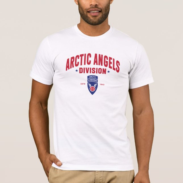 Abteilung Arktische Engel 11. Im Flugzeug T-Shirt (Vorderseite)