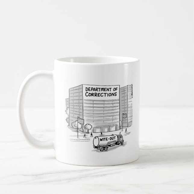 Abteilung Berichtigungen Kaffeetasse (Links)