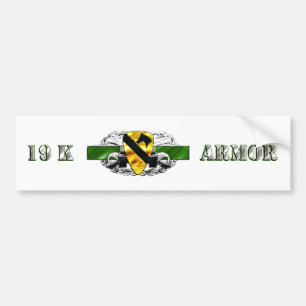 Abteilung der Kavallerie-19K 1. Autoaufkleber