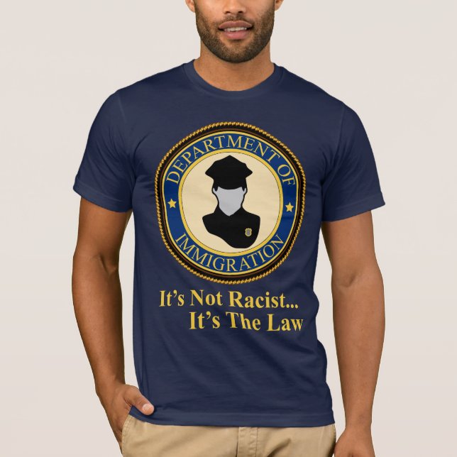 Abteilung des Immigrations-T-Shirts T-Shirt (Vorderseite)