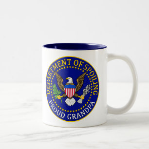 Abteilung des Verderbens - stolzer Großvater Zweifarbige Tasse