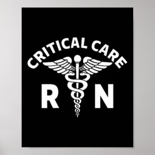 Abteilung für medizinische Versorgung Icu läuft kr Poster