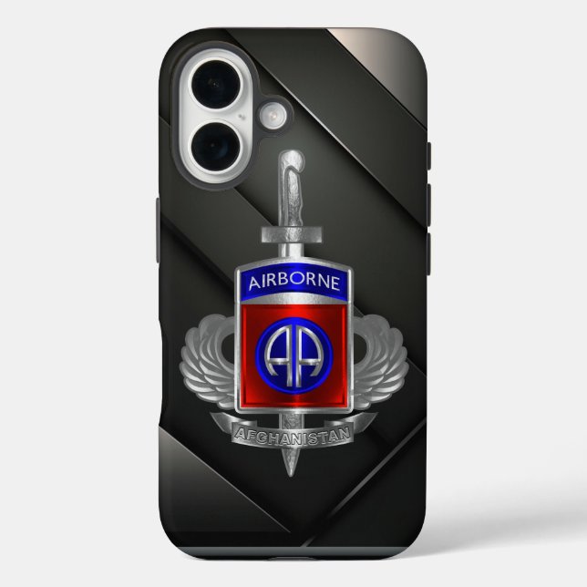 Abteilung Im Flugzeug Afghanistan iPhone 16 Hülle (Rückseite)