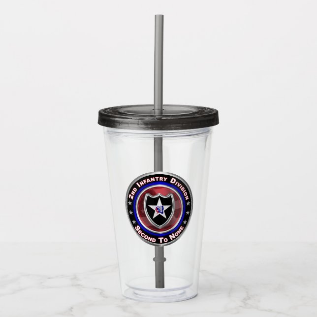 Abteilung Infanterie Acryltrinkbecher (Vorderseite)