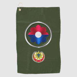 Abteilung Infanterie Golfhandtuch