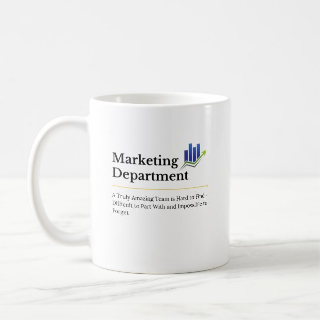 Abteilung Marketing Kaffeetasse (Links)