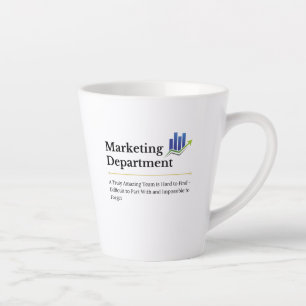 Abteilung Marketing Milchtasse