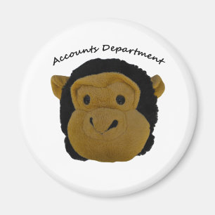 Abteilung Rechnungswesen. Funny Gifts für Arbeitne Magnet