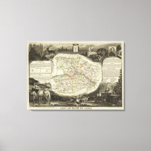 Abteilung über Hand und Dormouse Leinwanddruck