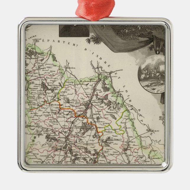 Abteilung von Wien Silbernes Ornament (Vorne)