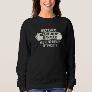 Abteilungsleiter erneuern Sie sind nicht mehr mein Sweatshirt