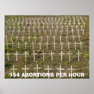 Abtreibung beenden poster