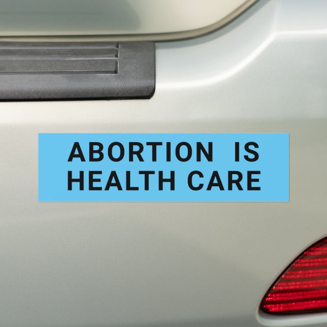 Abtreibung ist ein kühner Protest im Gesundheitswe Autoaufkleber (Auf Auto)