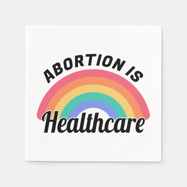 Abtreibung ist Gesundheit I Serviette (Vorderseite)