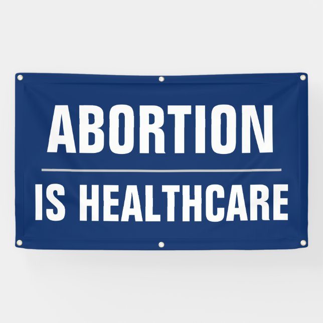 Abtreibung ist Gesundheitsfürsorge Frauenrechte pr Banner (Horizontal)