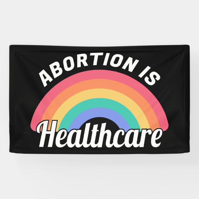 Abtreibung ist Gesundheitsfürsorge I Banner (Horizontal)