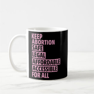 Abtreibung sicher legal erschwinglich für alle zug kaffeetasse