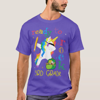 Abtrünnige Vorbereitung auf Rock 3. Klasse Einhorn T-Shirt