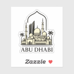 Abu Dhabi Aufkleber