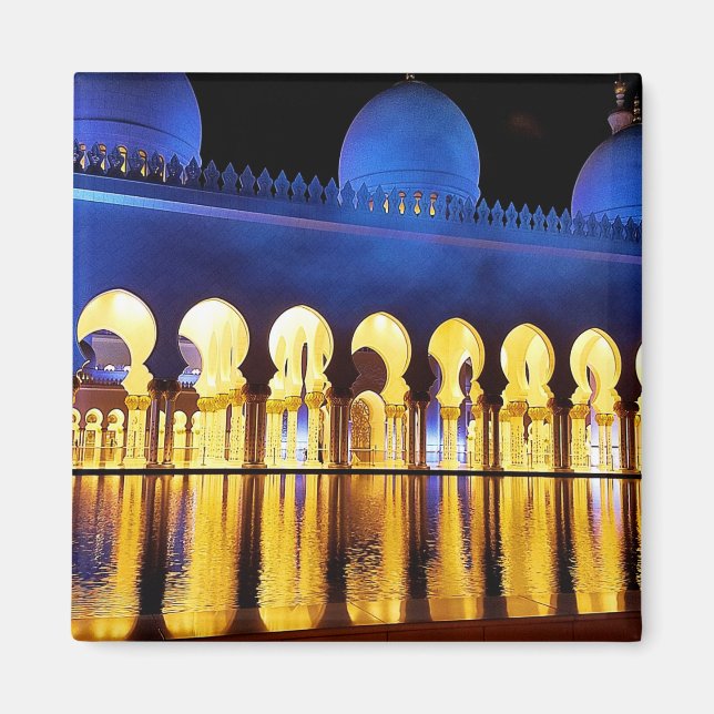 Abu Dhabi Mosk Magnet (Vorne)