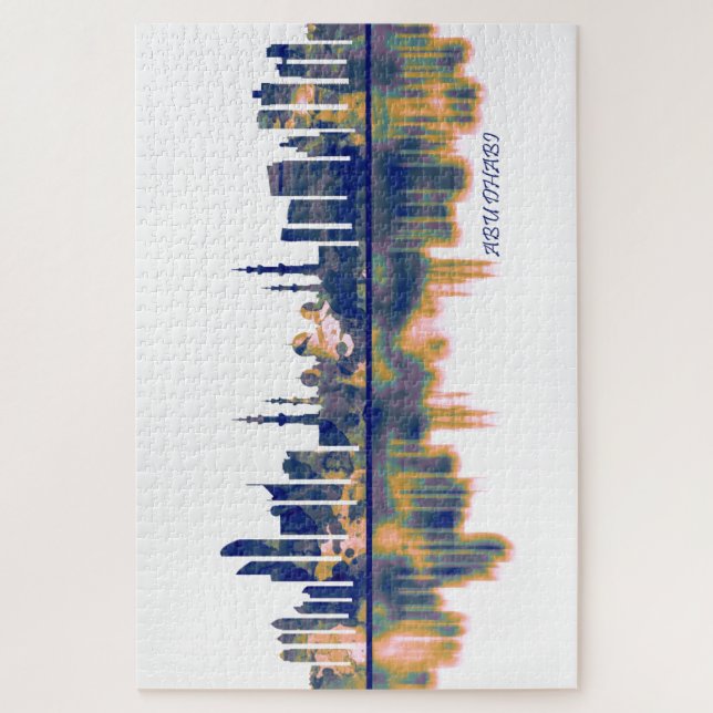 Abu Dhabi Skyline (Vertikal)