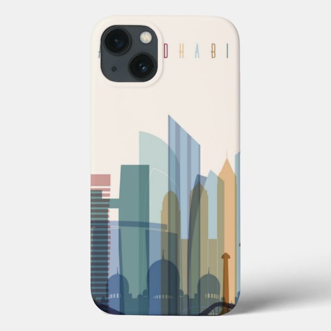 Abu Dhabi, Stadt-Skyline Arabische Emirates | Case-Mate iPhone Hülle (Rückseite)