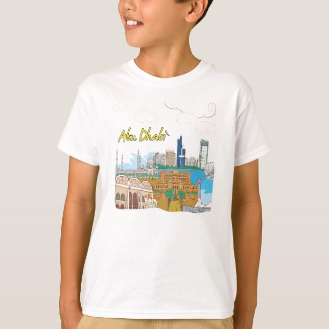 Abu Dhabi T-Shirt (Vorderseite)