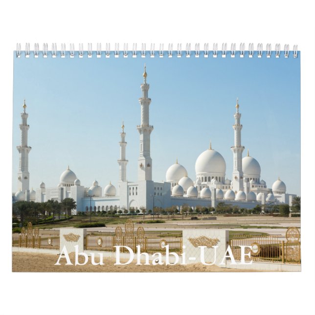 Abu Dhabi-VAE-Kalender Kalender (Titelbild)