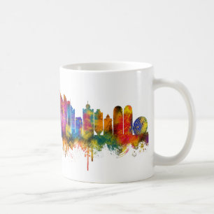Abu Dhabi VAE Skyline Kaffeetasse