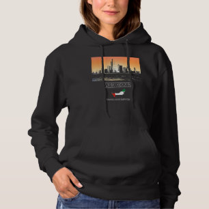 abu dhabi vereinigte arab emirates Skyline Vacatio Hoodie
