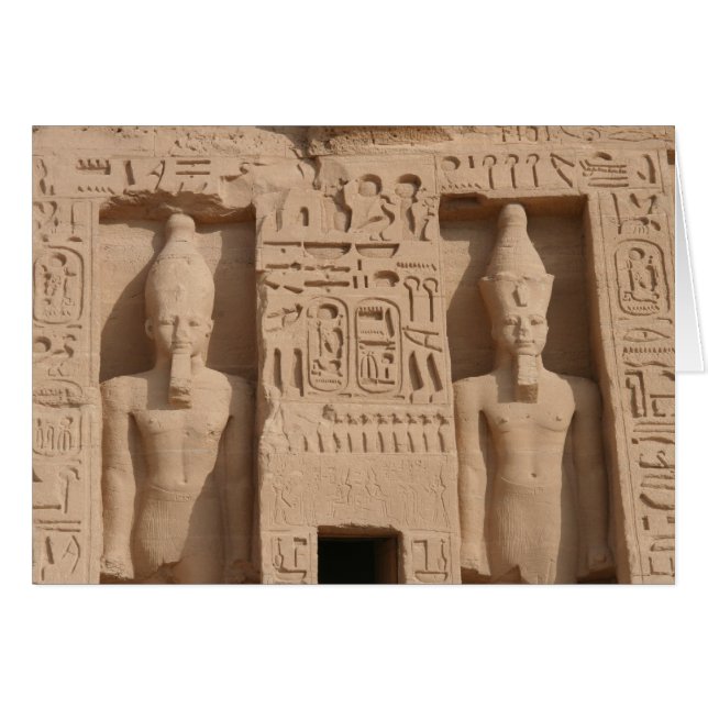 Abu-Simbelstatuen (Vorderseite (Horizontal))