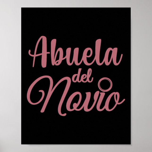 Abuela Del Novio Poster (Vorne)