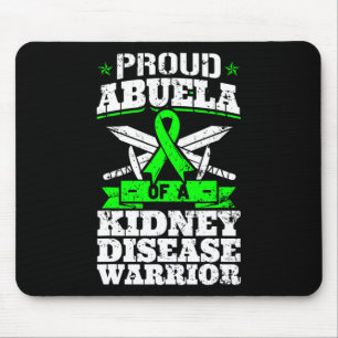 Abuela einer Nierenerkrankung Krieger Bewusstsein Mousepad