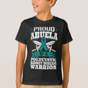 Abuela einer polyzystischen Nierenerkrankung Krieg T-Shirt