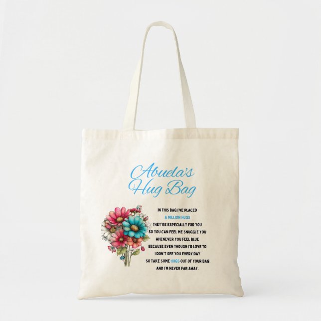 Abuela-Hug-Tasche (Einzel) Tragetasche (Vorne)