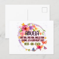 Abuela Liebe sie verwischt sie Snuggle ihnen