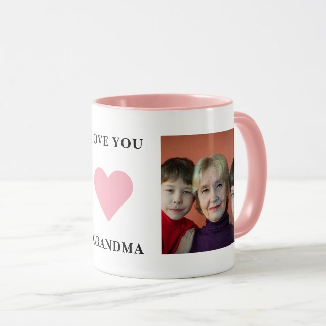Abuela Nana Foto Liebe Lugano Unexpected Classic T Tasse (VorderseiteRechts)