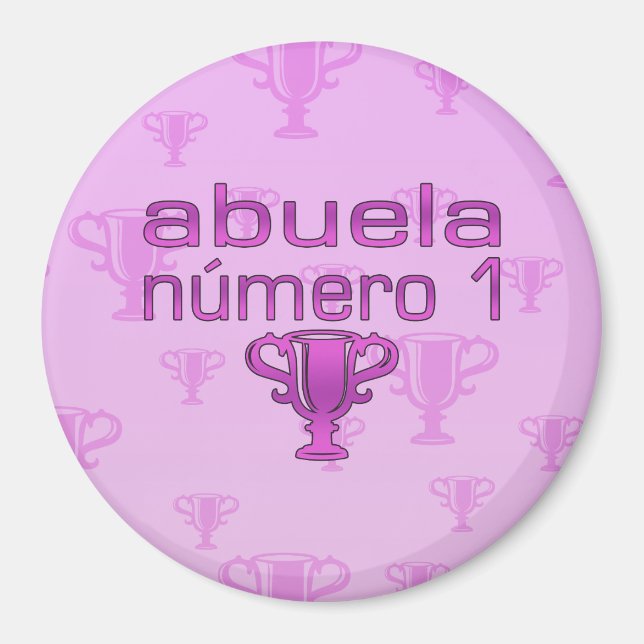 Abuela Número 1 Magnet (Vorne)