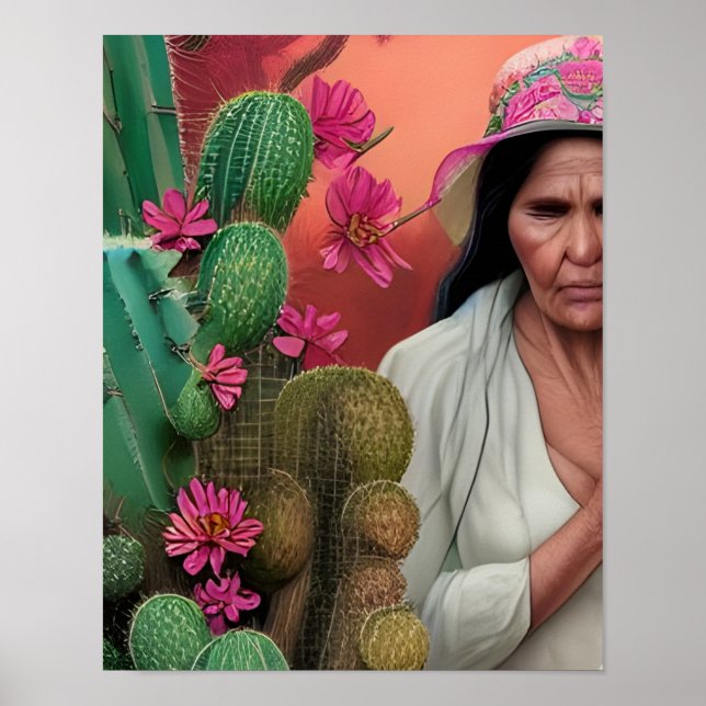 Abuela Surreal Poster (Vorne)