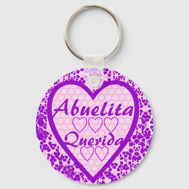Abuelita Querida Schlüsselanhänger (Vorderseite)