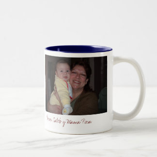 AbuelitaAndMeDucky, Besos Caleb y Mutter Rosa Zweifarbige Tasse