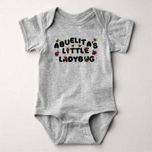 Abuelita's kleiner Marienkäfer - Cute  Baby Strampler