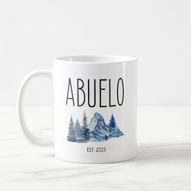Abuelo Est 2023, Regalos Para Abuelo Spanisch Kaffeetasse (Links)
