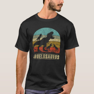 Abuelo saurus T Rex Dinosaurier 3 Kinder übereinst T-Shirt