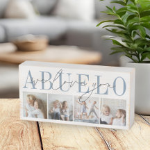Abuelo Wir Liebe Sie 4 Foto Collage