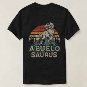 Abuelosaurus Dinosaurier Grandpa Saurus Vatertag T-Shirt