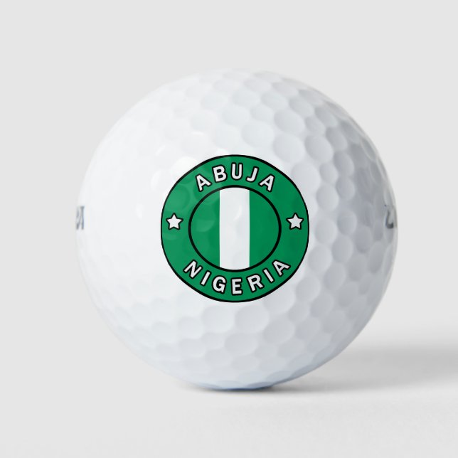 Abuja Nigeria Golfball (Vorderseite)