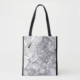 Abuja Nigeria Karte Tasche